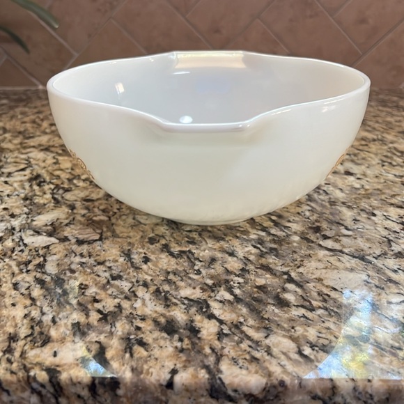 Pyrex Butterfly Gold Cinderella 2-1/2 Qt Mixing Bowl #443 - Picture 4 of 5